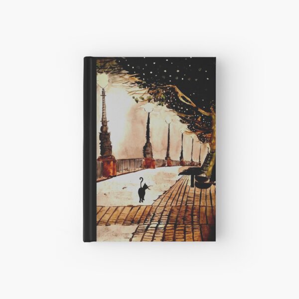 london lights Hardcover Journal