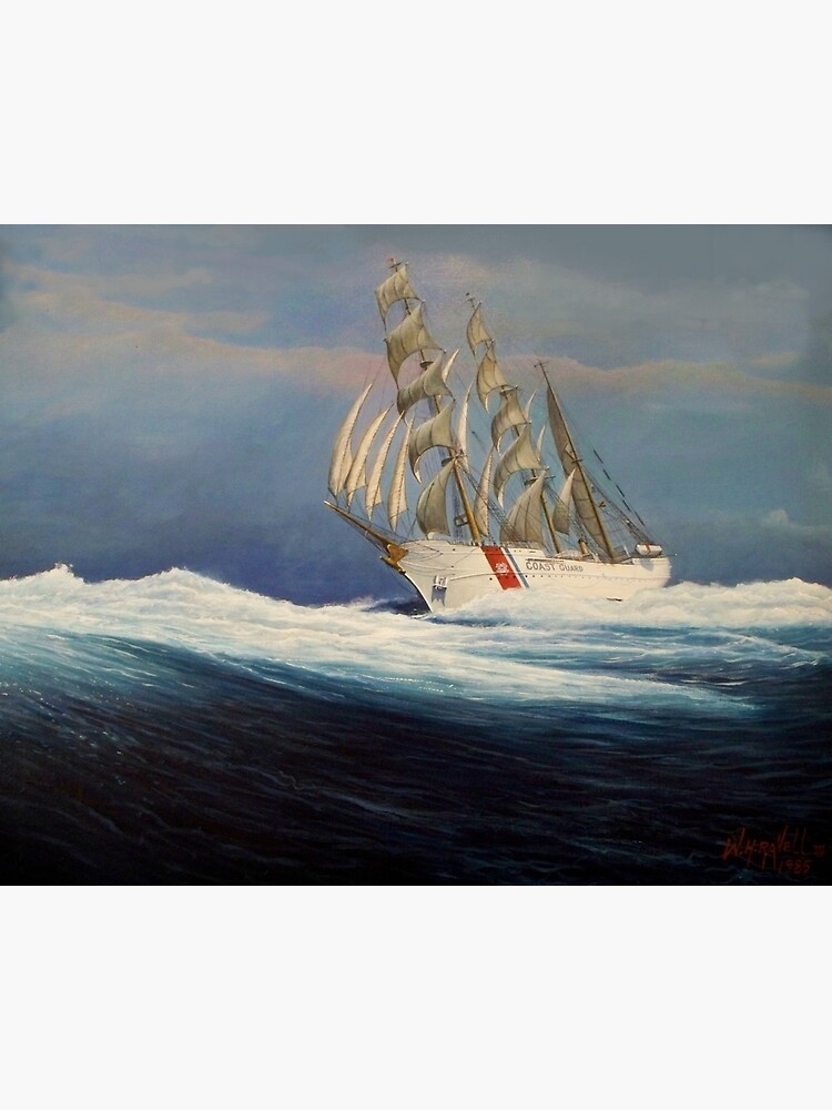 United States Coast Guard Barque Eagle Art Print
