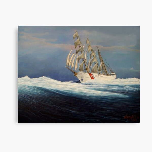 United States Coast Guard Barque Eagle Canvas Print