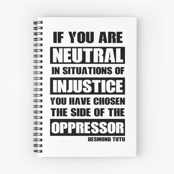 Item preview, If You Are Neutral In Situations Of Injustice designed and sold by BELASKRI STORE.