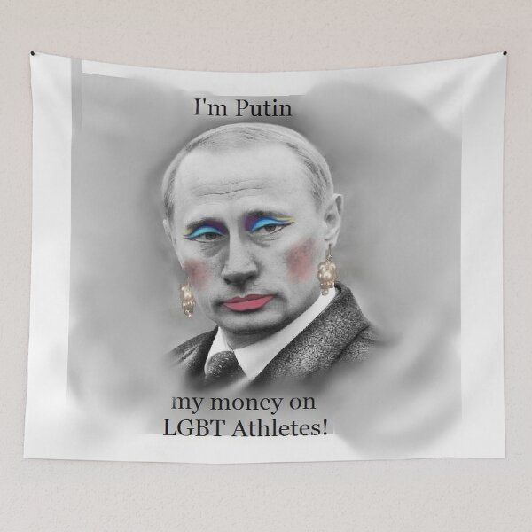 Item preview, I'm Putin my money on LGBT Athletes! designed and sold by Jason Winks.