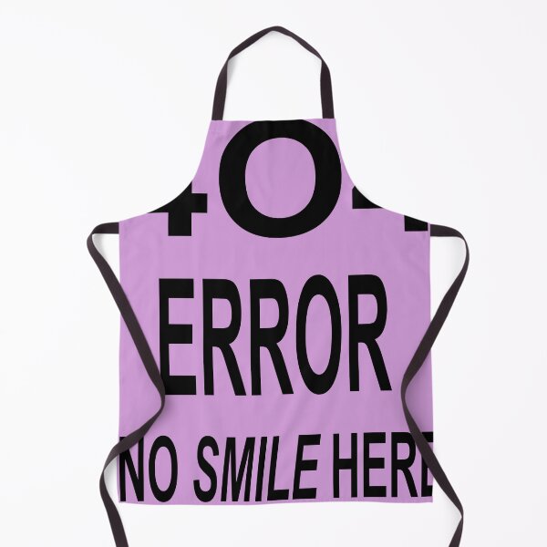 Item preview, 404 ERROR NO SMILE HERE designed and sold by AVOGATO KITTY KAT  CAT.