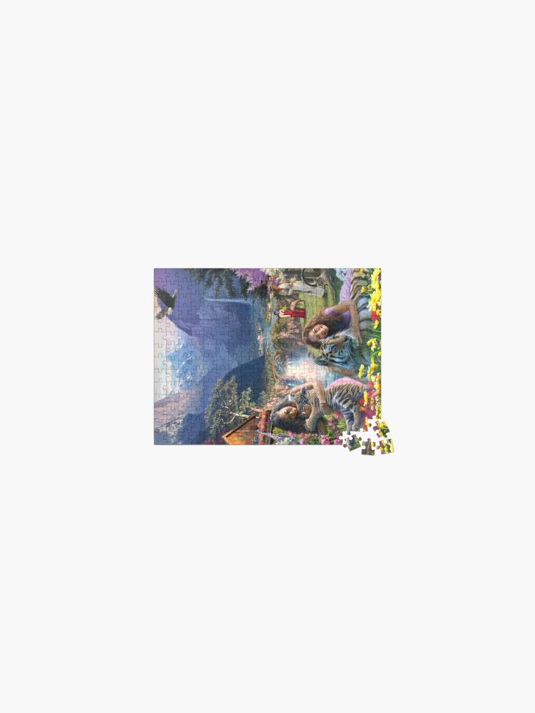 Thumbnail 1 of 2, Jigsaw Puzzle, Paradise in Sunset designed and sold by Esalazar.