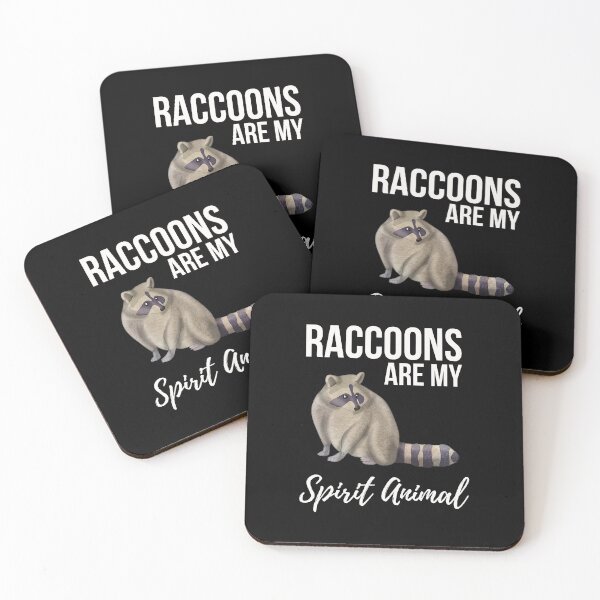 Item preview, Raccoons Are My Spirit Animal designed and sold by fatamyfan1.