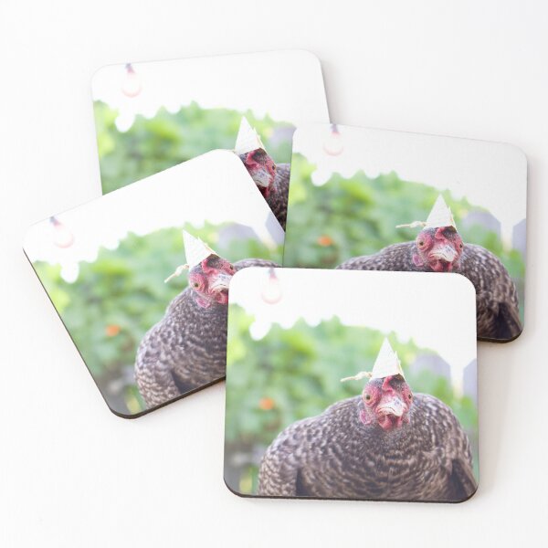 Item preview, Angry Chicken in Hat designed and sold by MandaMoo.