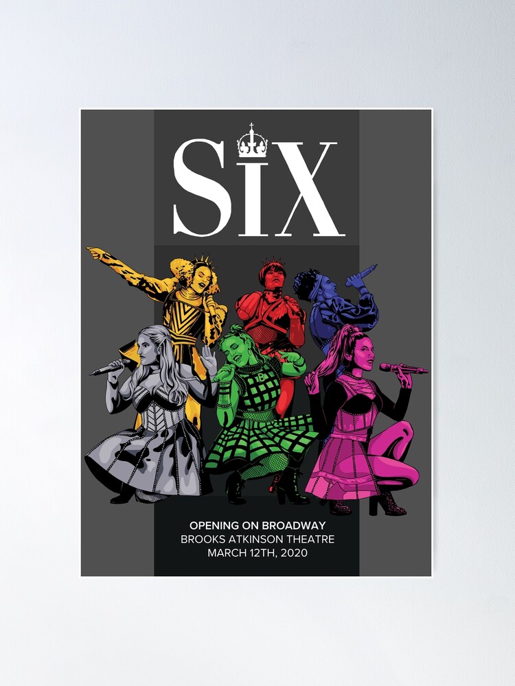 Alternate view of Six the Musical Poster