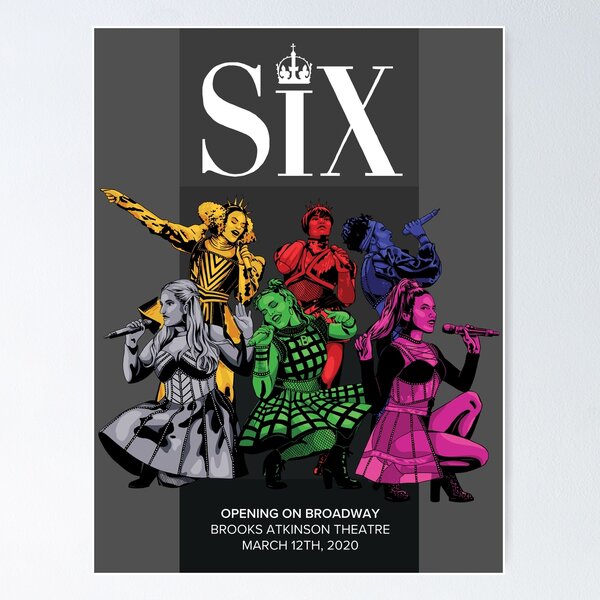 Item preview, Six the Musical designed and sold by reaganlangston.