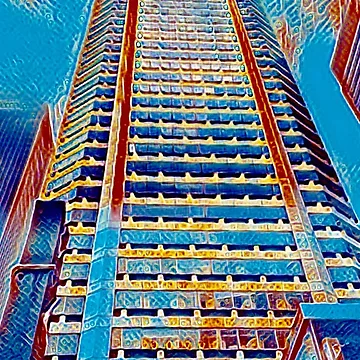 Artwork thumbnail, Computerized Skyscraper by Stew Bradley