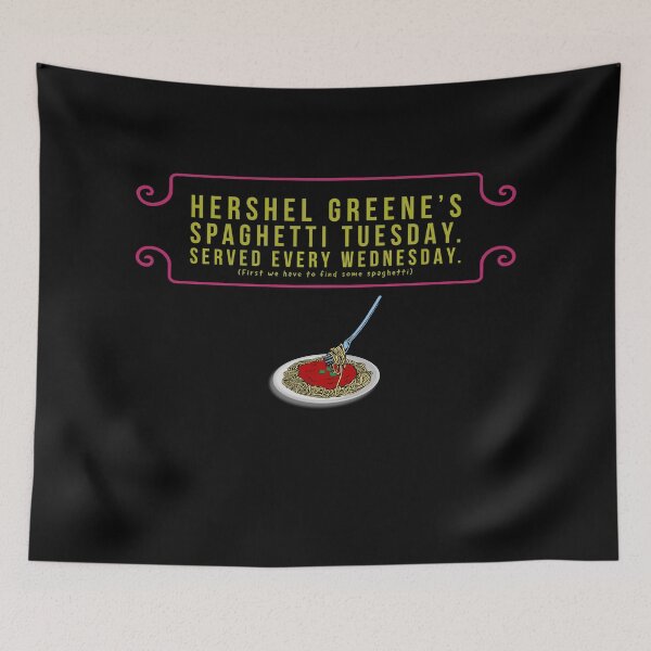 Item preview, Hershel Greene's spaghetti tuesday  designed and sold by Monkey204.