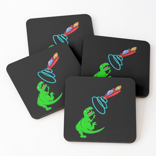 Item preview, Tyrannosaurus Rex vs. Spaceman Spiff designed and sold by Deadbirdkitsch.