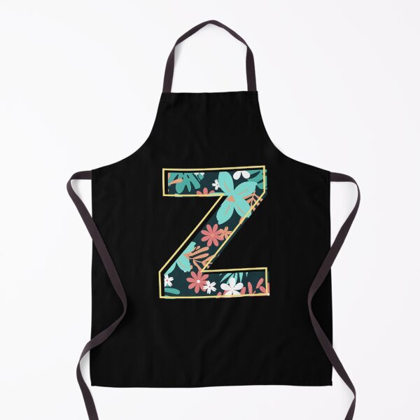 Item preview, Letter Z retro flowers designed and sold by knst-wrk.