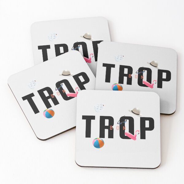 Item preview, Trop Bon / So Good designed and sold by SobaWaveStudio.
