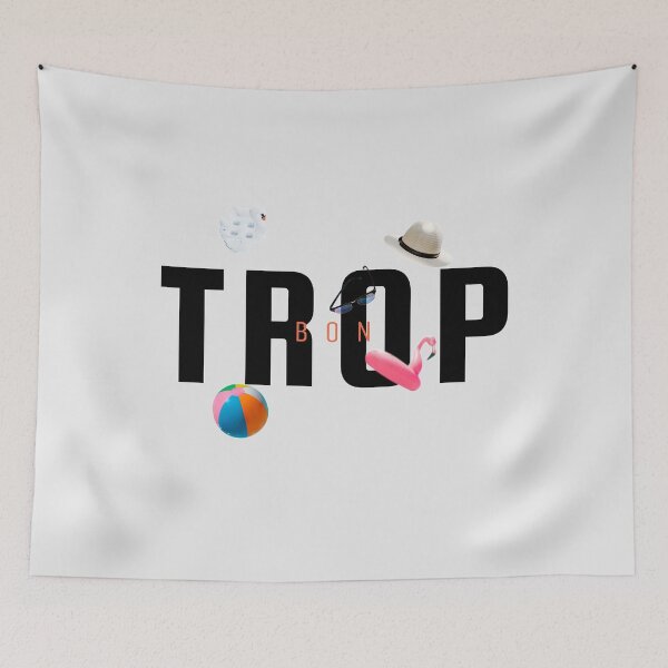 Item preview, Trop Bon / So Good designed and sold by SobaWaveStudio.