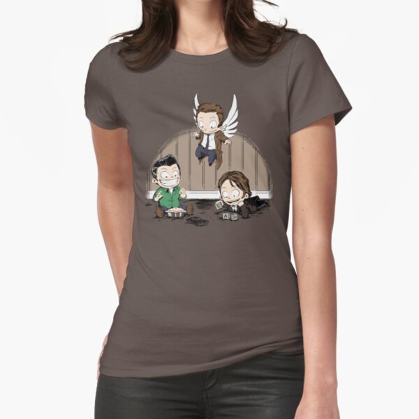 Supernatural kids Fitted T-Shirt