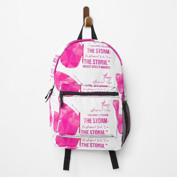 Item preview, "I Am The Storm" Breast Cancer Warrior Pink Butterfly designed and sold by TeesYouWant.