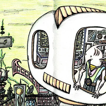 Artwork thumbnail, Fishbot Metropolis by plotDriving-NPC