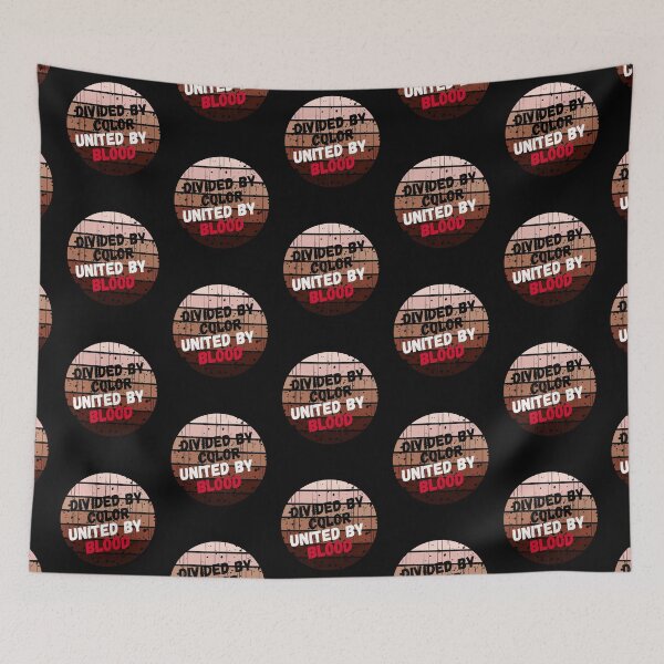 Item preview, Black Lives Matter: Divided By Color, United By Blood Vintage Retro Design designed and sold by SAVWIS.