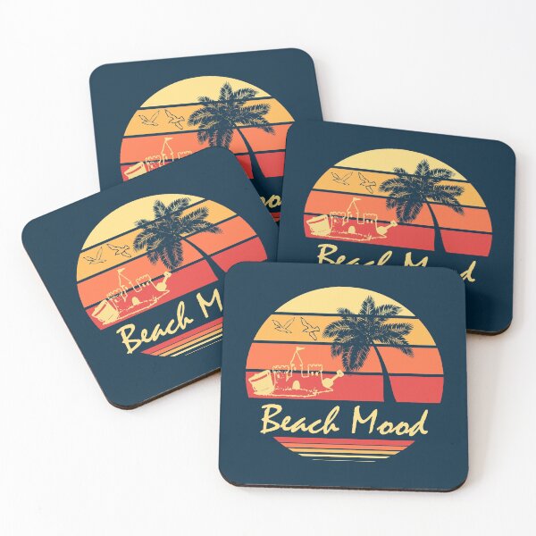 Item preview, Beach Mood Sticker designed and sold by gooddesignart.