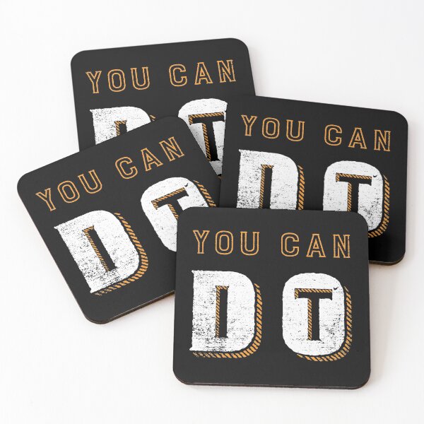 Item preview, You Can Do It - Motivational Lettering, Typography Design designed and sold by BeYoonik.