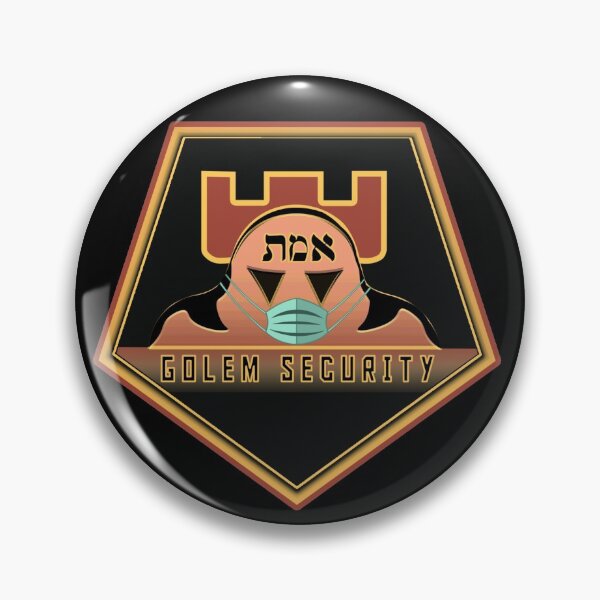 Item preview, GSS pandemic logo designed and sold by GolemSecurity.