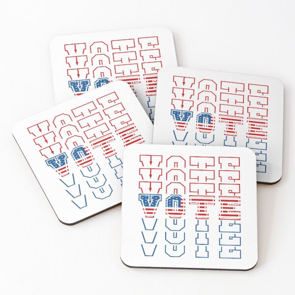 Item preview, USA 2020 Presidential Election - Red, White Blue Vote designed and sold by 4wordsmovement.
