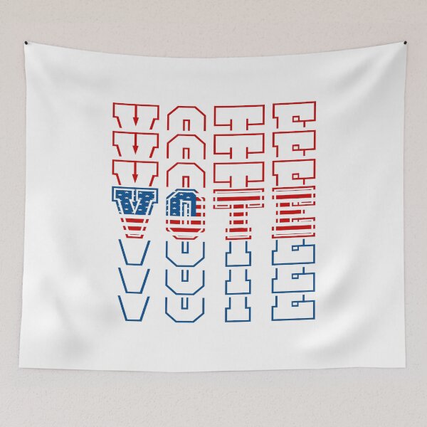 Item preview, USA 2020 Presidential Election - Red, White Blue Vote designed and sold by 4wordsmovement.