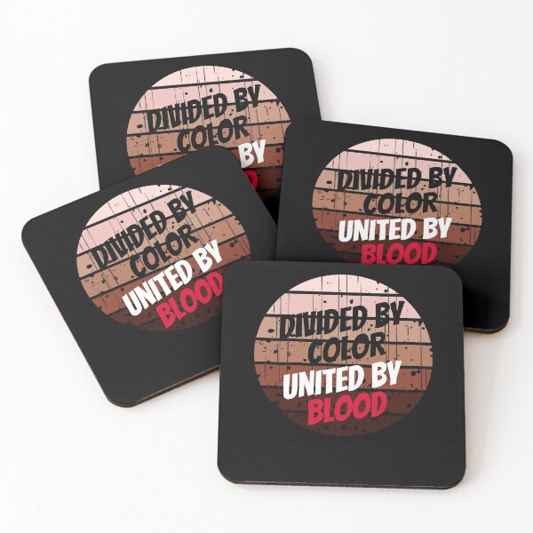 Item preview, Black Lives Matter: Divided By Color, United By Blood Vintage Retro Design designed and sold by SAVWIS.