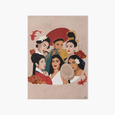 The Fruit Pickers Under The Mango Tree Art Board Print By Rbent Redbubble