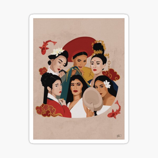 Item preview, Asian Squad designed and sold by PbJournal.