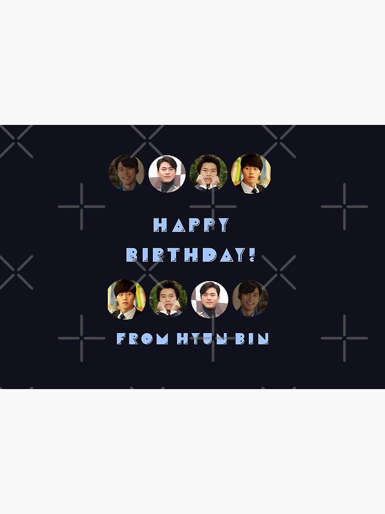 Happy Birthday From Hyun Bin by kpopkdramamerch