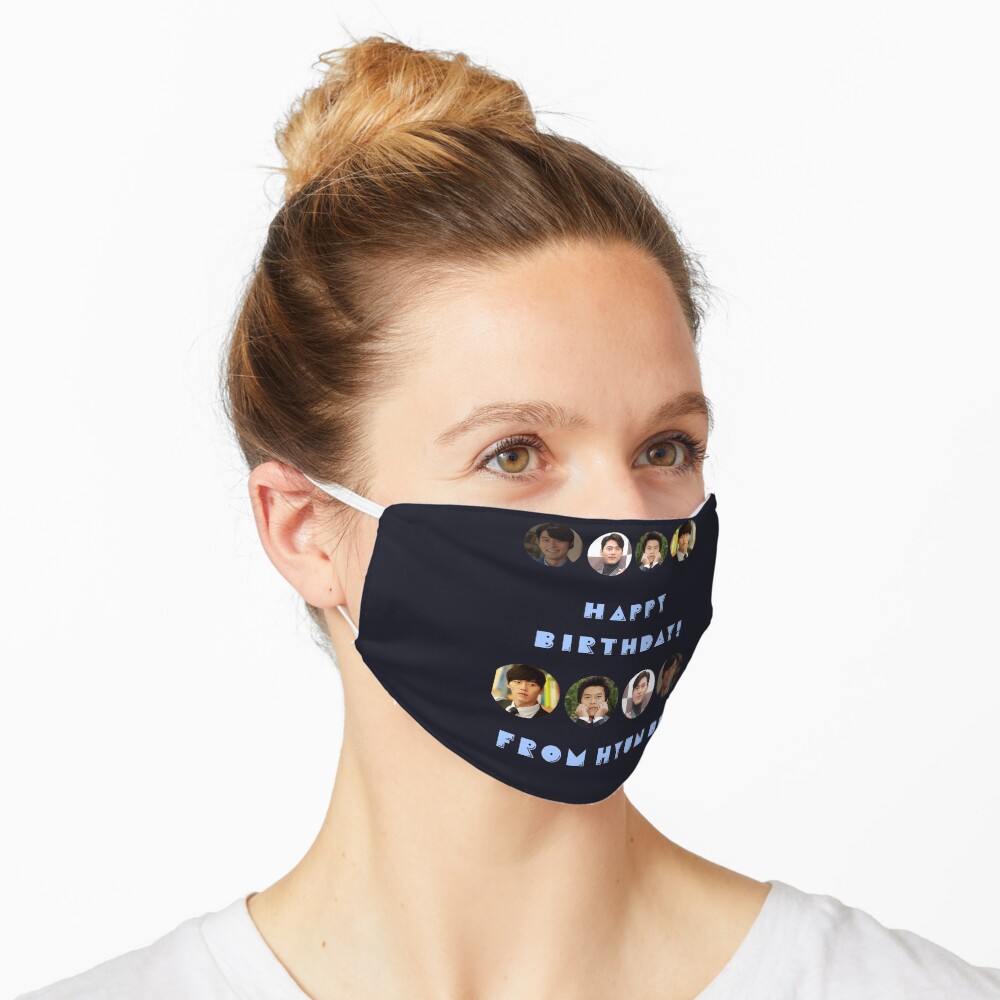 Happy Birthday From Hyun Bin Mask