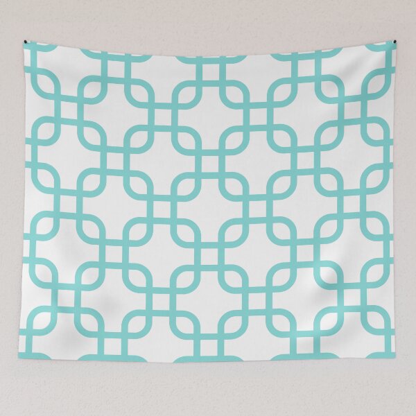 Item preview, Classic Hollywood Regency Overlapping Trellis Pattern 432 designed and sold by tonymagnerart.