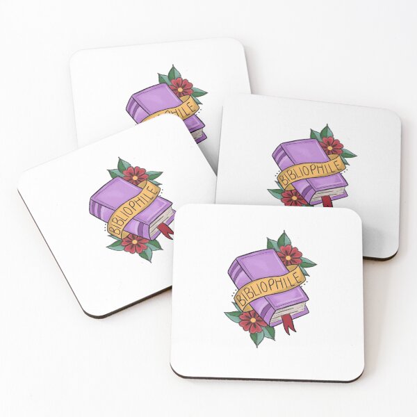 Item preview, Purple Bibliophile Book Lover American Traditional Style designed and sold by Hayleynoelle.