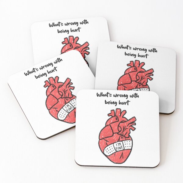 Item preview, I'm Fine, What's Wrong With Being Hurt designed and sold by Edenjodie.
