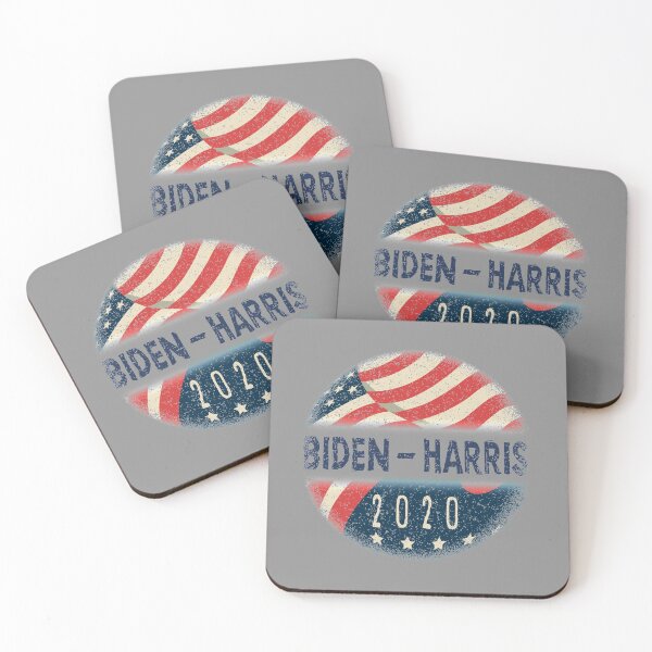 Item preview, Cool Biden Harris 2020 USA Flag Circular Design with Blue Centre Text designed and sold by UrTops.
