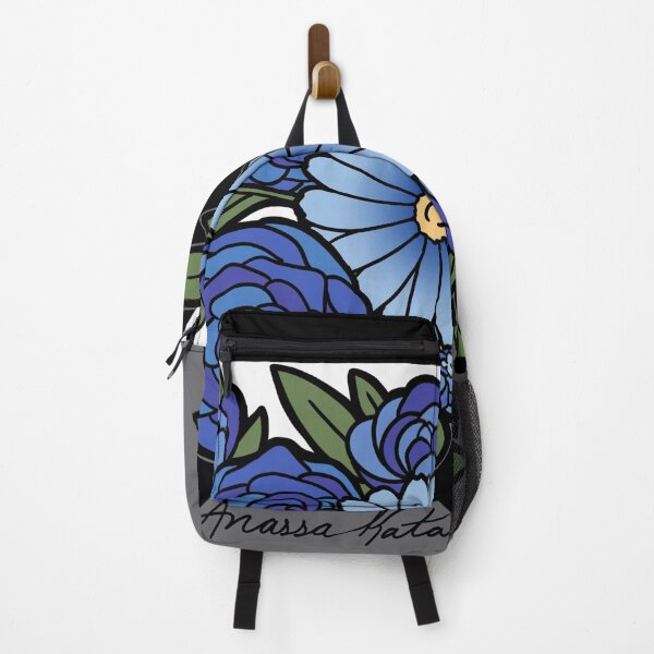 Item preview, Floral Lantern Dark Blue designed and sold by kilobyte.