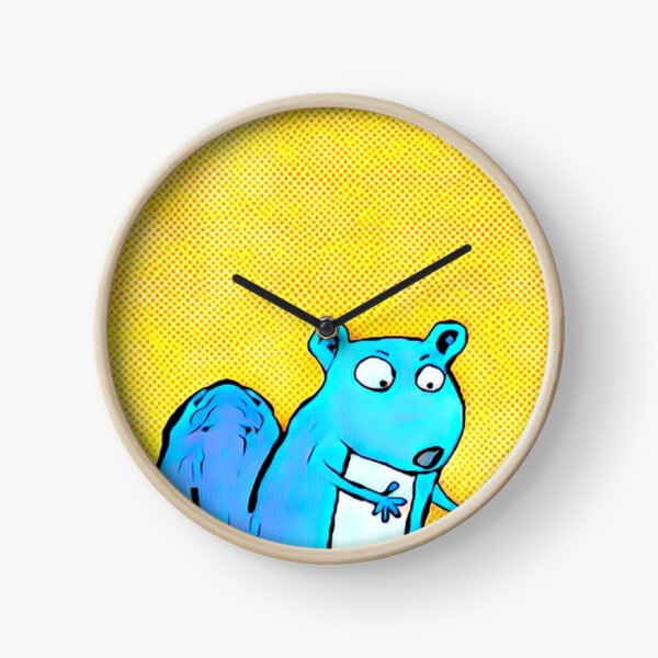 EXTRAPOLATING SQUIRREL Clock
