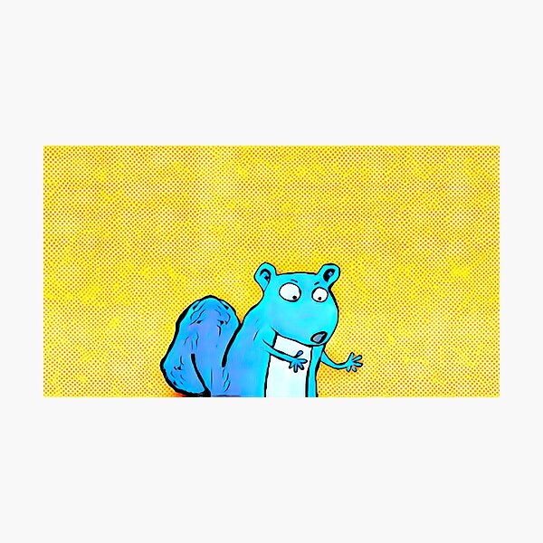 EXTRAPOLATING SQUIRREL Photographic Print