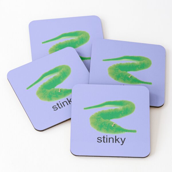 Item preview, stinky worm on a string designed and sold by femme McCulley.