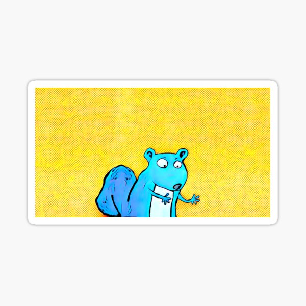EXTRAPOLATING SQUIRREL Sticker