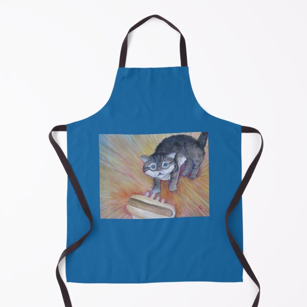Item preview, "Hotdog Scared Never-Ending Kitty" designed and sold by LMJ1972.