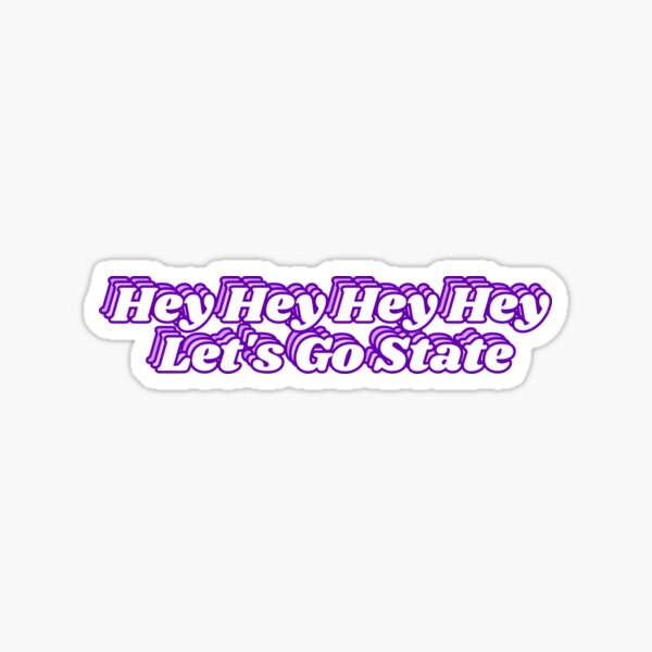 Item preview, Let's Go State designed and sold by elohelaye.
