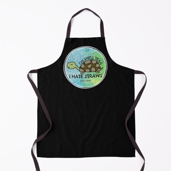 Item preview, Cute Turtle Hates Straws Plastic Pun Ocean designed and sold by creative321.