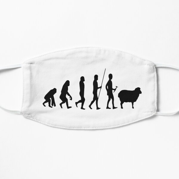 Sheeple, Tyranny , Anti mask, Wake up Sheeple, No Mask, Funny Flat Mask