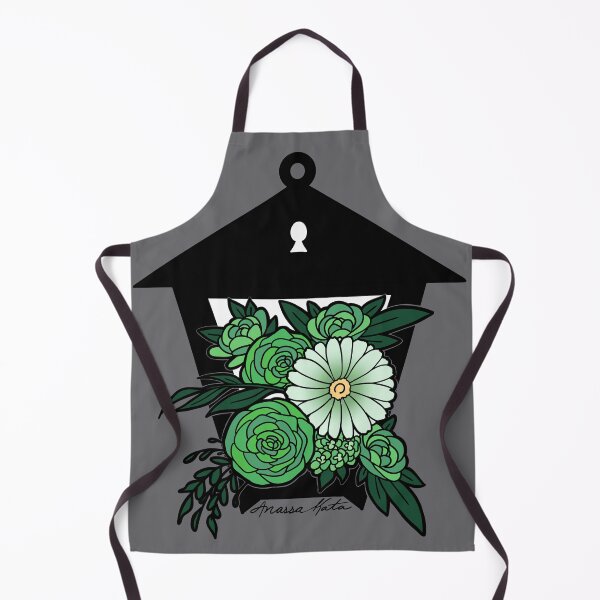 Item preview, Floral Lantern Green designed and sold by kilobyte.