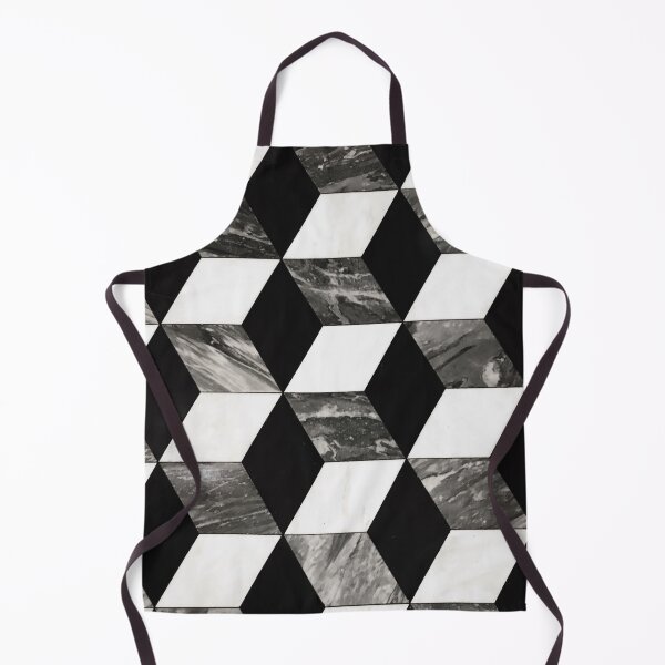 Item preview, Cool 3D Black and White Box Tile Pattern Optical Illusion designed and sold by daniash.