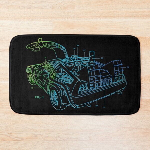 Item preview, Delorean Time Machine Patent designed and sold by VickyEtth.