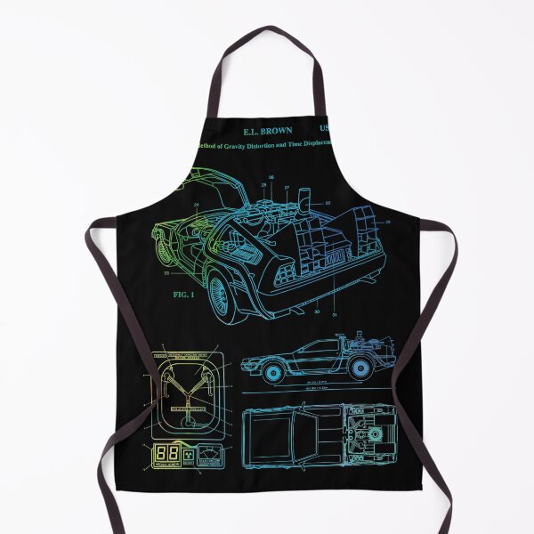 Item preview, Delorean Time Machine Patent designed and sold by VickyEtth.