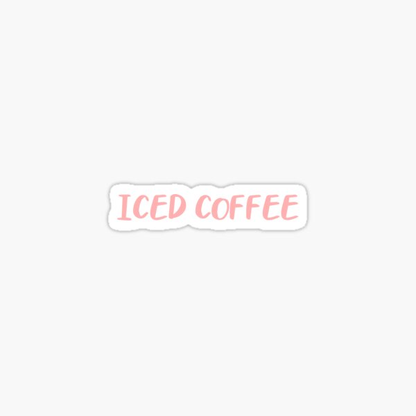 Item preview, Iced coffee designed and sold by deadbeattaco.