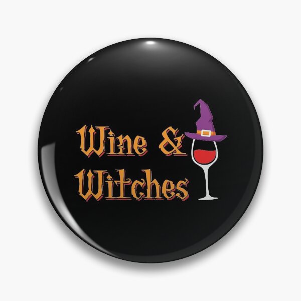 Item preview, Wine And Witches Halloween product designed and sold by BUBLTEES.